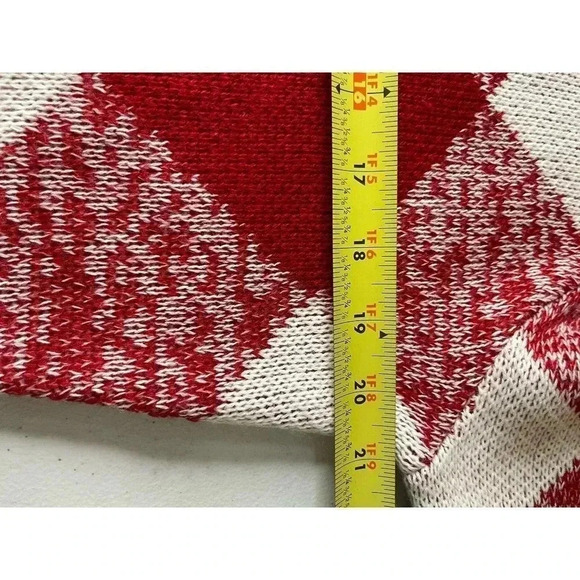 The fifth label NWT Womens Angle Knit sweater size Large Red/white - Picture 4 of 13